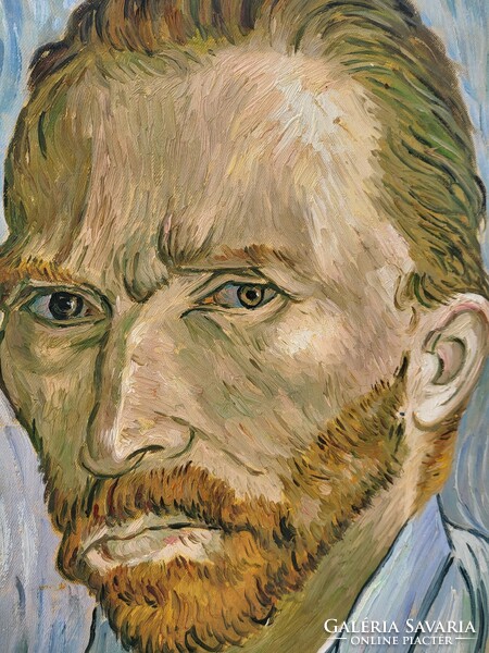 Van gogh self portrait oil painting