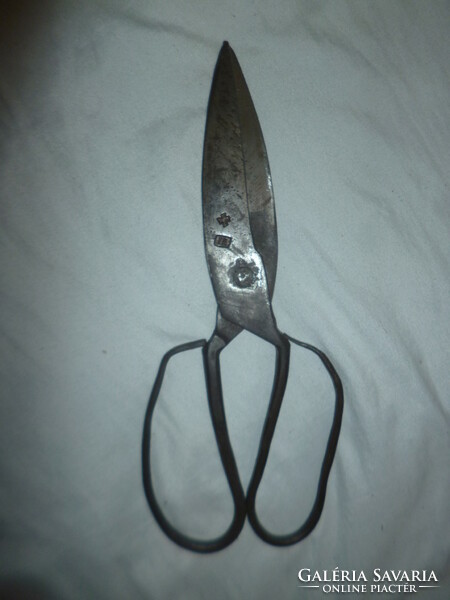 Antique forged iron scissors 22cm