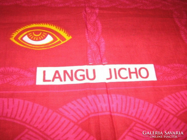 Afrikai Langu Jicho (láng szemek) különleges terítő
