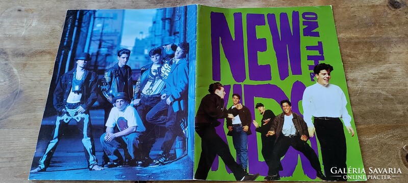 New Kids on the Block (NKOTB) promo anyag 1991-ből