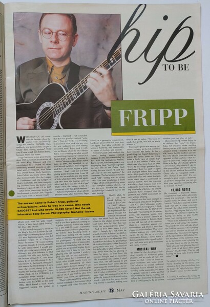 Making Music magazin 91/5 The Fall Ian Dury Robert Fripp Weatherall Moyet