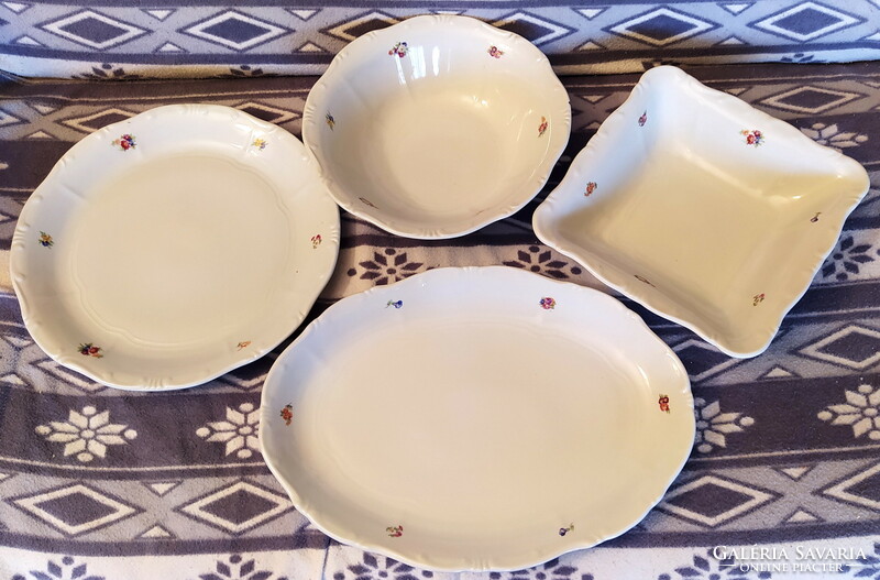 4-piece zsolnay serving set