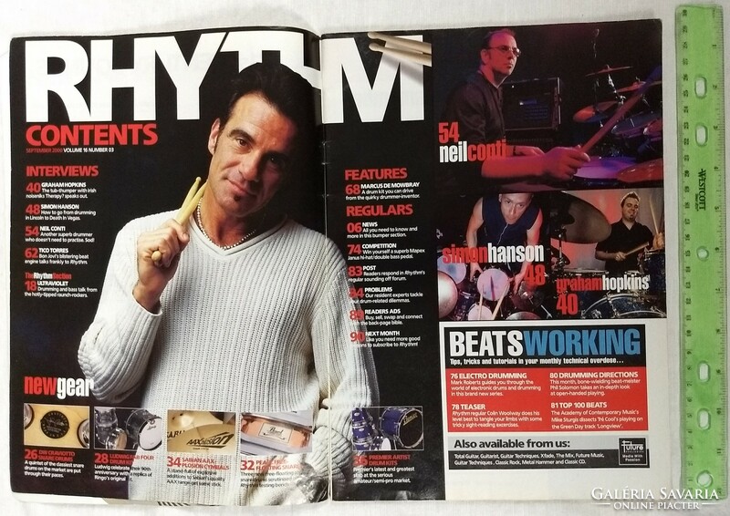 Rhythm magazine 00/9 bon jovi therapy filter prefab sprout death in vegas