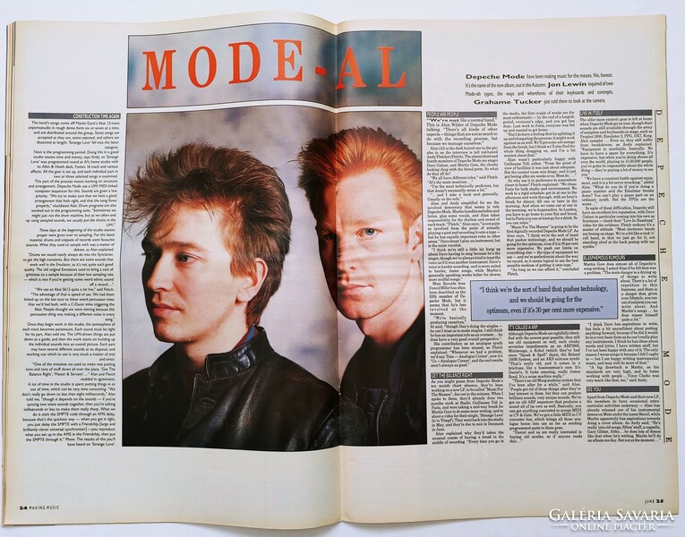 Making Music magazin 87/6 Depeche Mode Simple Minds Georgia Satellites Flesh For Lulu Beatles