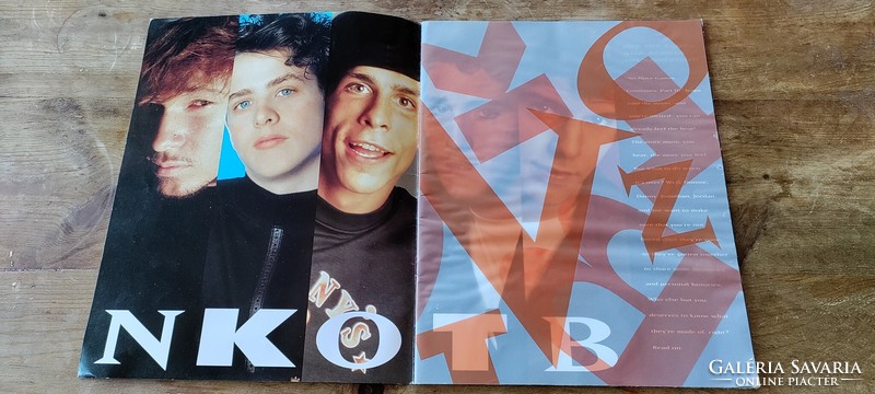 New kids on the block (nkotb) promo material from 1991