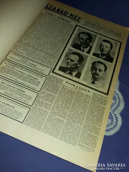 1956 Sajtója szemelvények az események újság dokumentumaiból DEDIKÁLT könyv kiadvány a képek szerint