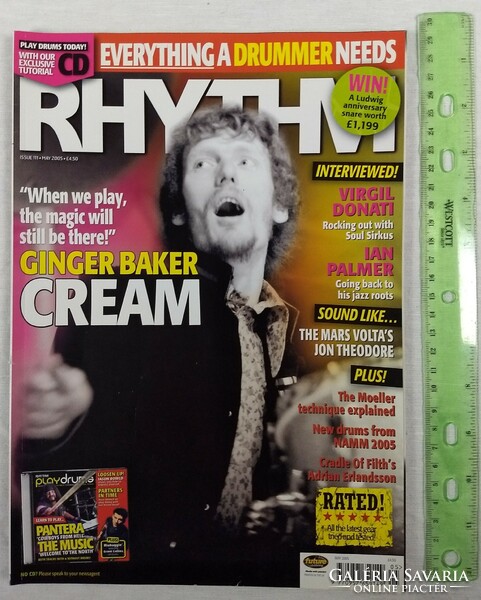 Rhythm magazin 05/5 Ginger Baker Virgil Donati Ian Palmer Mars Volta Cradle Of Filth
