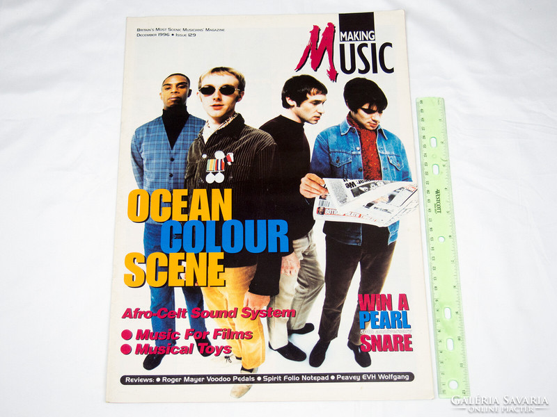 Making music magazine 96/12 ocean color scene afro-celt sound system presley