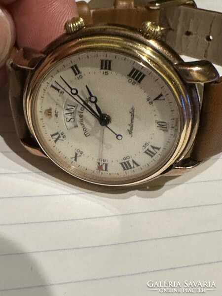 Maurice Lacroix automatic and chiming vintage wristwatch for sale! Price: 399,000.-