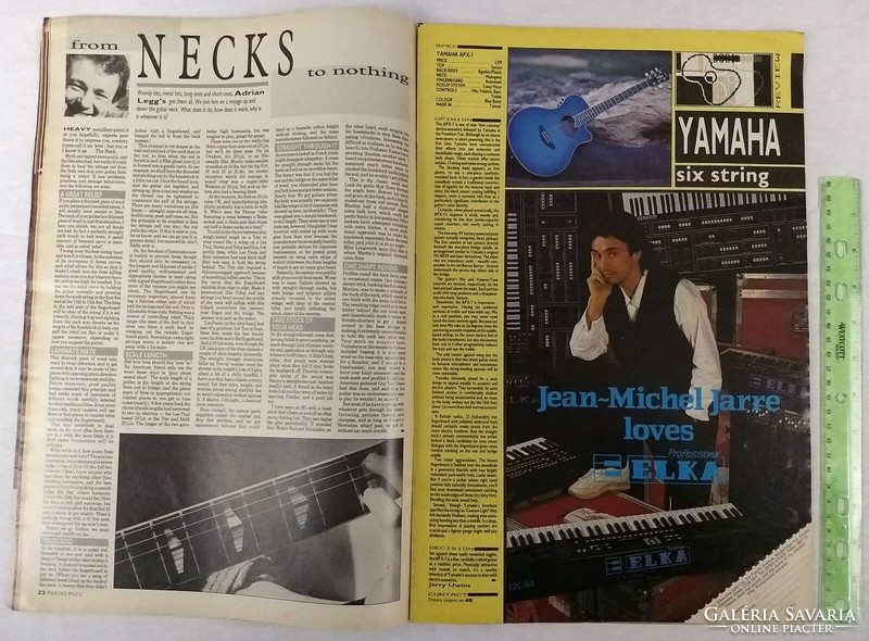 Making Music magazin 87/4 Level 42 Jon Anderson Julian Cope Jerry Donahue Jean-Michel Jarre