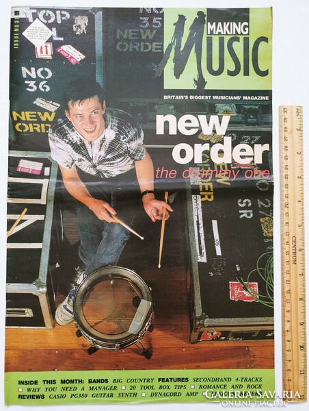 Making music magazine 88/10 new order big country brian spence talk talk the band bon jovi