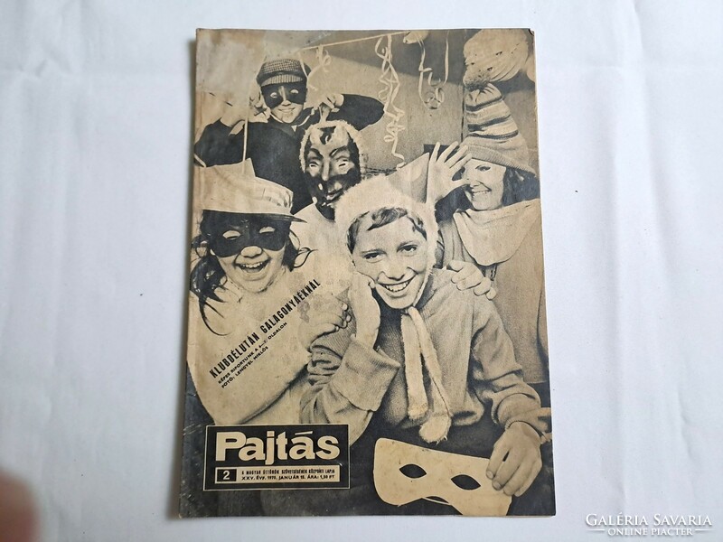 7 db régi 1969-1970 Pajtás újság magazin