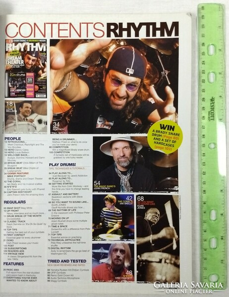Rhythm magazin 04/2 Mike Portnoy Dream Theater The Coral N*E*R*D Captain Beefheart