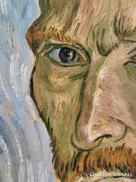 Van Gogh önarckép olajfestmény