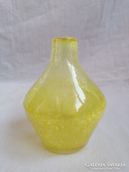 Retro Karcagi fátyol üveg váza