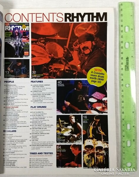Rhythm magazin 04/9 Vinnie Paul Mylious Johnson John Marshall Andy Strachan