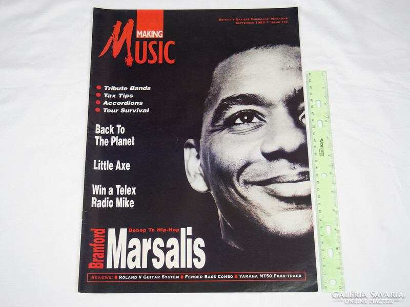 Making Music magazin 95/9 Branford Marsalis Back To The Planet Skip MacDonald Little Axe