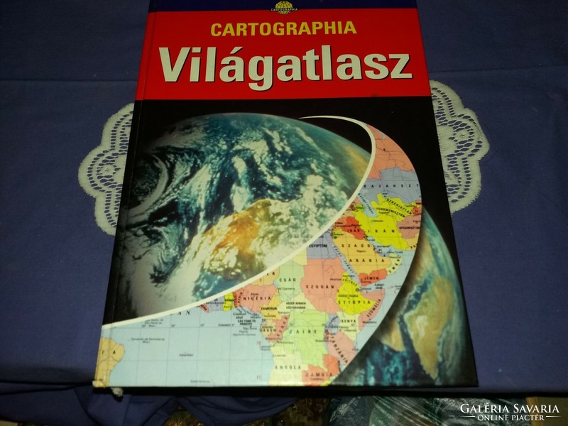 The cartography company's comprehensive large-scale heavy world atlas book by images cartografia