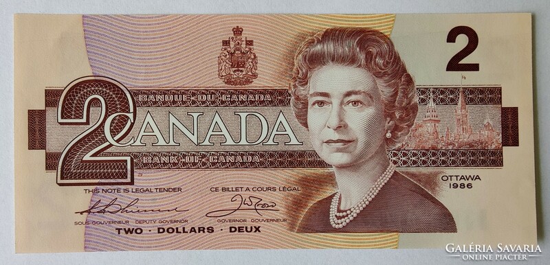 Canada $2 1986 oz rare!!!