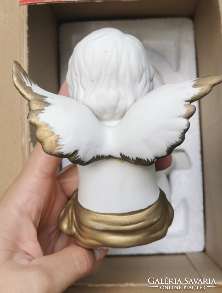 Porcelán angyalka szett