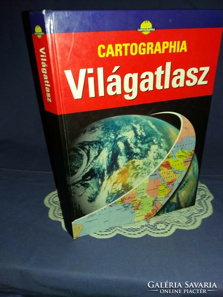 A CARTOGRÁFIAI vállalat átfogó nagyalapú súlyos VILÁGATLASZA könyv képek szerint CARTOGRAFIA