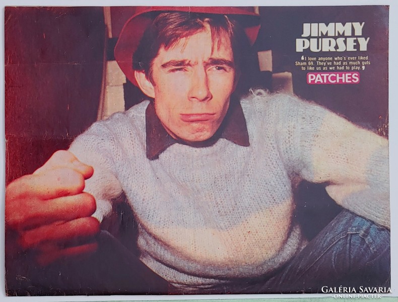 Patches magazin 79/11/3 Jimmy Pursey poszter
