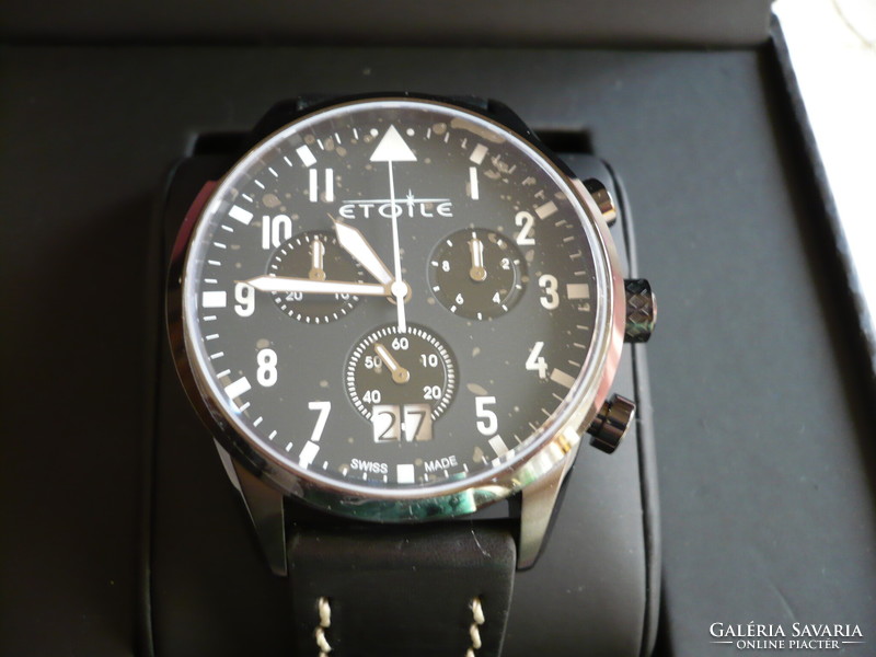 Etoile is a brand new, beautiful and special Swiss chronograph