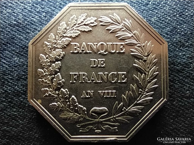 Franciaország A francia bank 1832 .900 ezüst érem 25g 36mm (id65249)