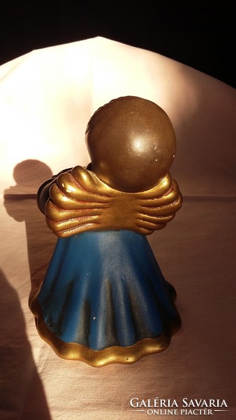 Old thun ceramic candle holder angel