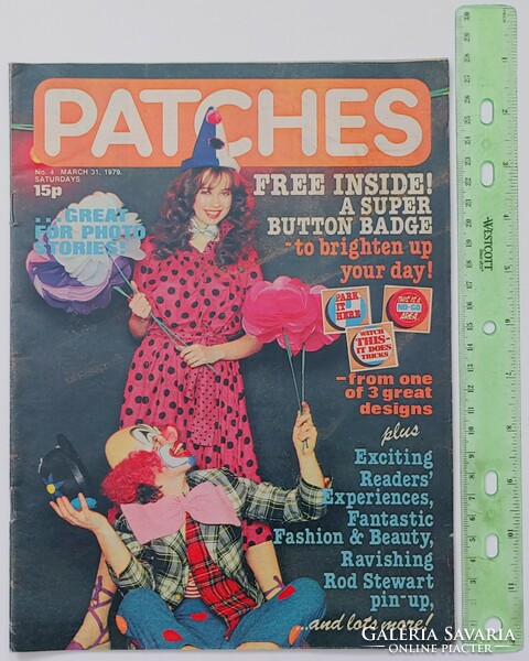 Patches magazin 79/3/31 Rod Stewart poszter