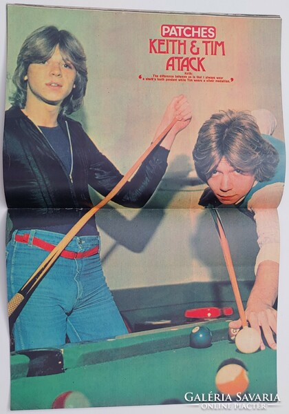 Patches magazine 7/28/79 keith & tim attack poster racey child prince andrew