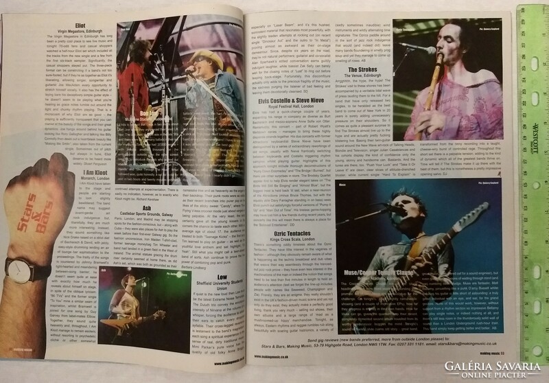 Making Music magazin 01/8 Elbow Sia Squarepusher Gary Numan Placebo Muse Leiber Stoller