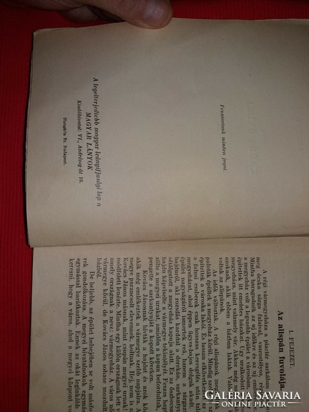 Antik KRÚDY GYULA :Az alispán leányai 1930. SINGER & Wolfner könyv regény