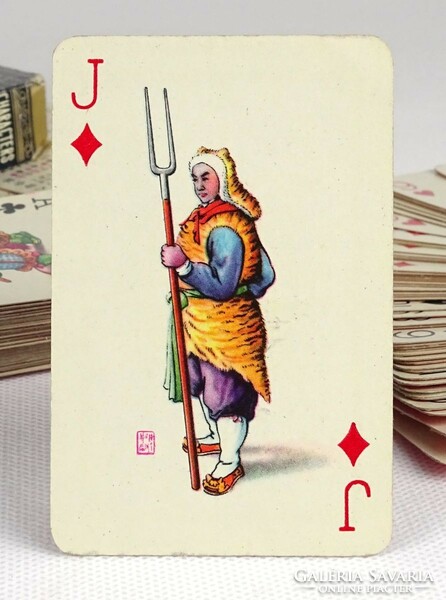 1O665 Különleges Kínai karakteres póker kártya