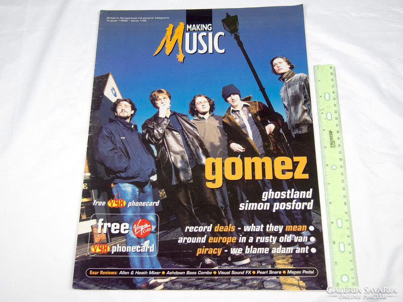 Making music magazine 98/8 gomez simon posford ghostland prince thunder