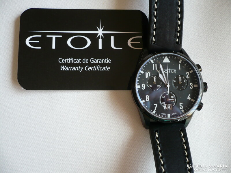 Etoile is a brand new, beautiful and special Swiss chronograph