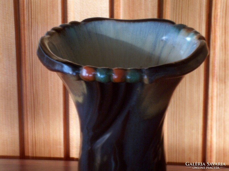 Old interesting vase, colorful, iridescent, flawless