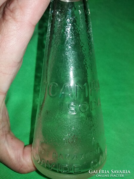 Retro Campari SODA üveg 3 dl MILANO a képek szerint