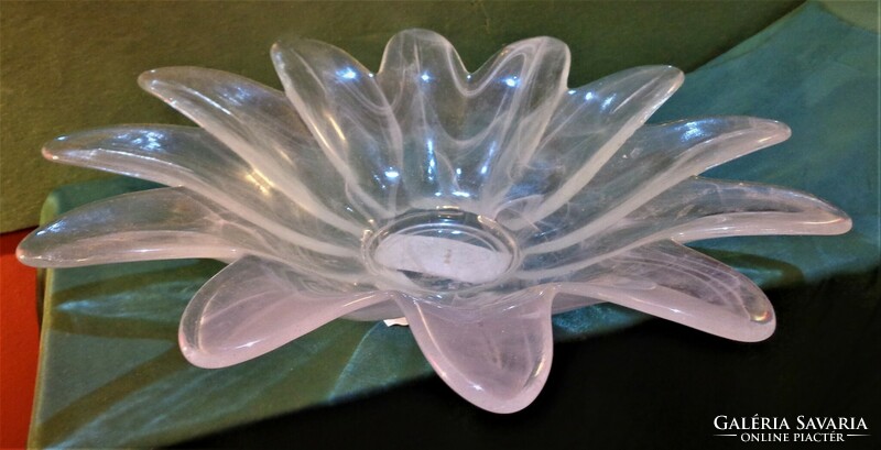 Glass bowl / 28 cm diameter, 860 grams - 