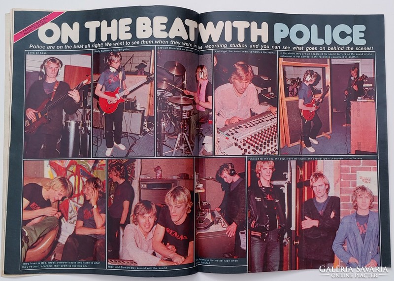 Patches magazin 79/10/27 David Essex poszter The Police Leif Garrett