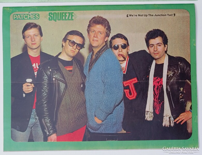 Patches magazine 9/22/79 squeeze poster kid jensen billie joe mackay