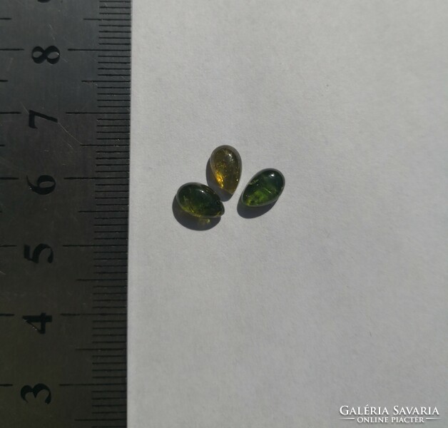Beautiful green tourmaline jewelry stones stone