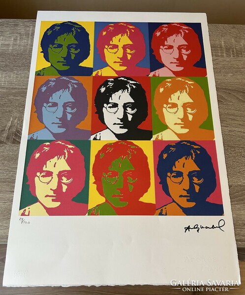 Andy Warhol: John Lennon Ofszet litográfia
