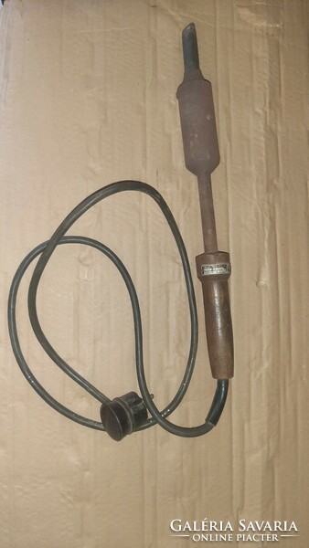 Retro soldering iron made in Hungary