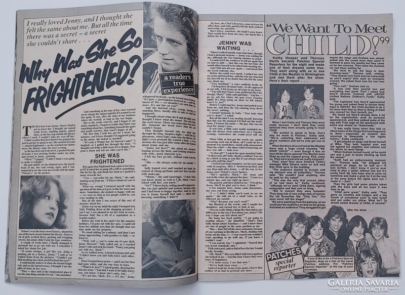 Patches magazine 7/28/79 keith & tim attack poster racey child prince andrew