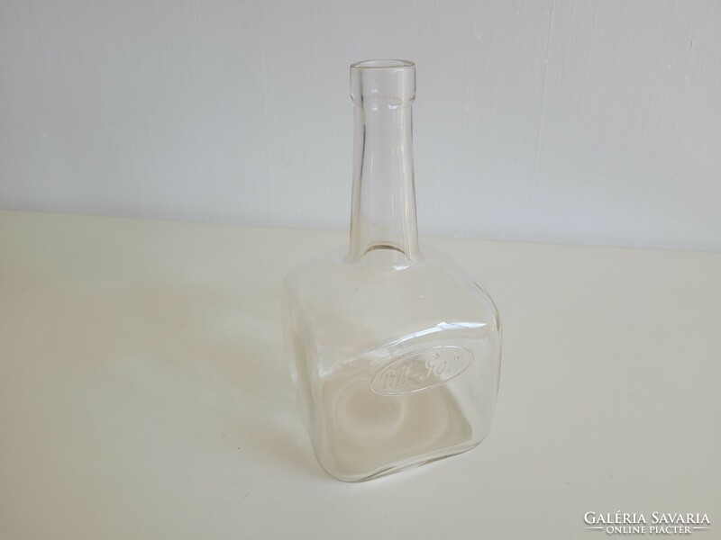 Old dit-gott dietrich and gottschlig r.T. Liqueur glass 0.9 l glass bottle 1930s - 40s