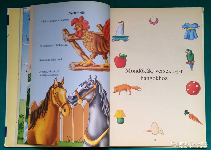 'Toldiné Tölgyvár rita: carrots, radishes, hazelnuts - > sayings, proverbs, tongue twisters