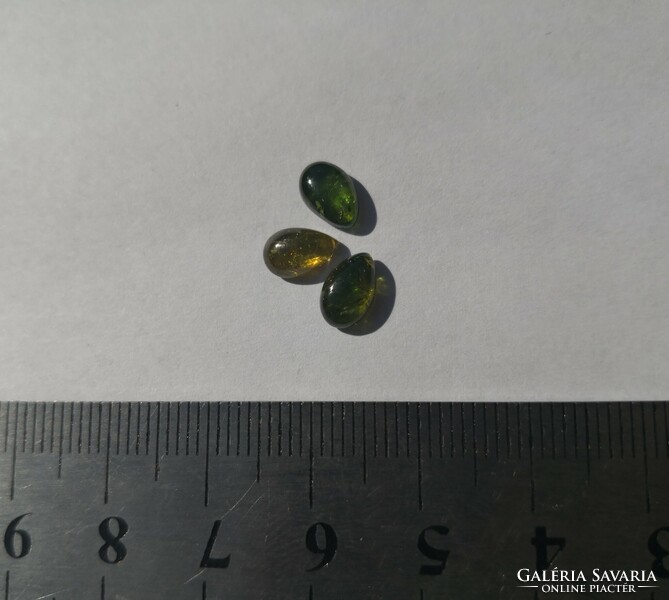 Beautiful green tourmaline jewelry stones stone