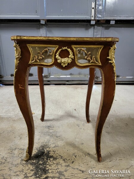 Inlaid empire side table, small table
