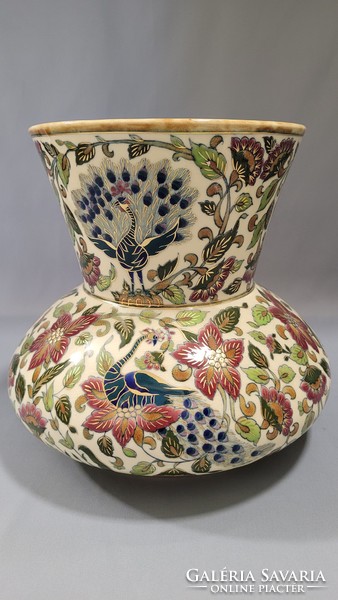 Antique zsolnay large vase